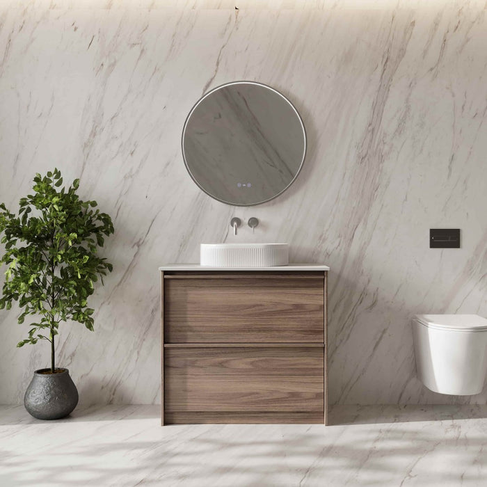 600-1200*455*830mm Mercio Bella Notaio Walnut Freestanding Vanity