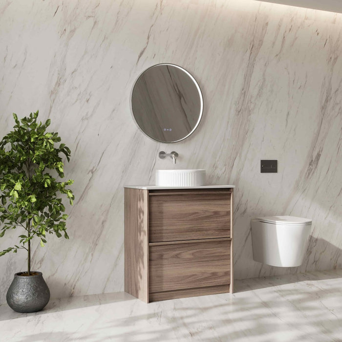 600-1200*455*830mm Mercio Bella Notaio Walnut Freestanding Vanity