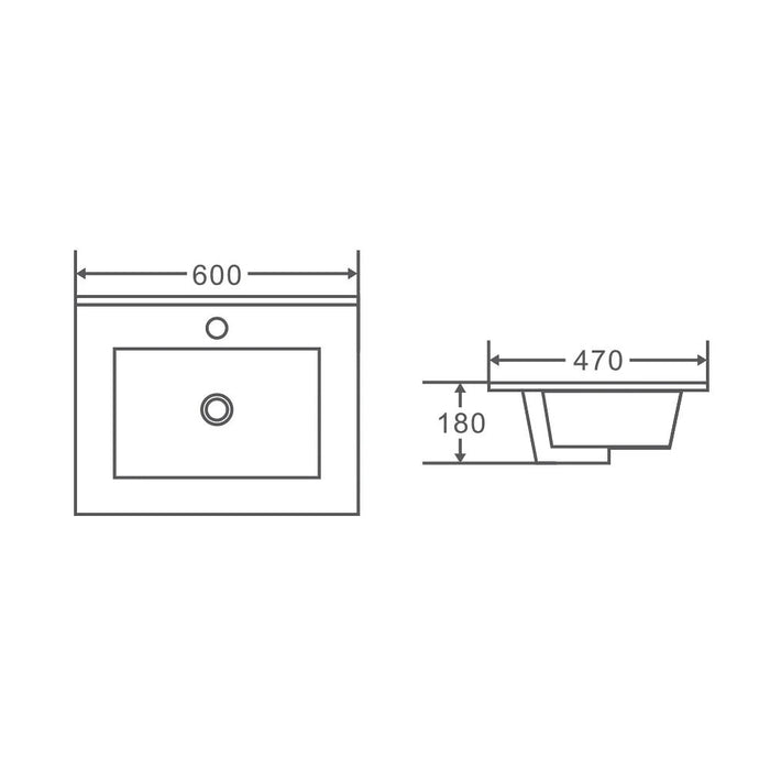600-1200*455*830mm Mercio Bella Notaio Walnut Freestanding Vanity