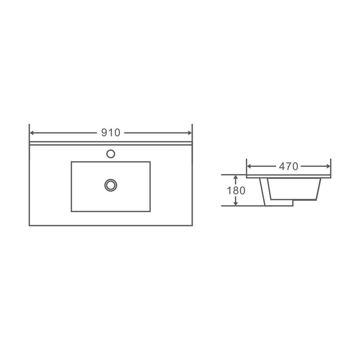 600-1200*455*830mm Mercio Bella Notaio Walnut Freestanding Vanity