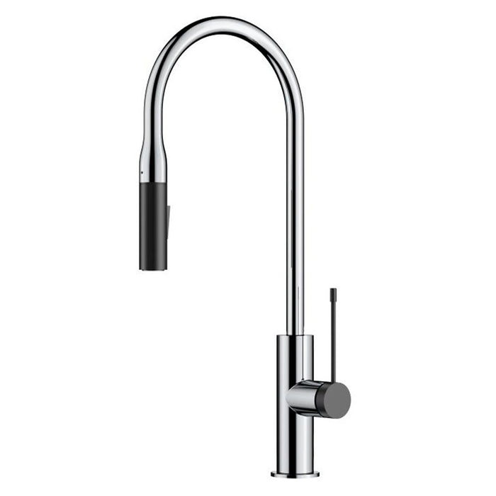 ACL Aziz Chrome/Brushed Nickel/Matt Black/Brushed Gold/Chrome & Matt Black Brass Pull-out Sink Mixer