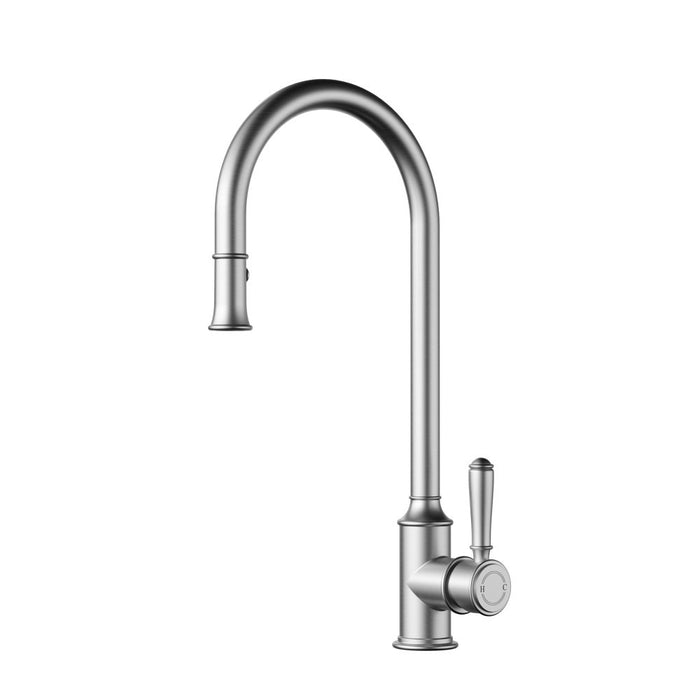 ACL Clasico Chrome/Brushed Nickel/Matt Black/Brushed Gold Brass Pull-Out Sink Mixer