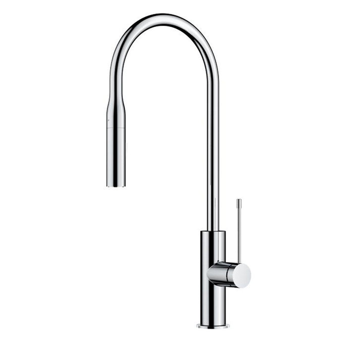 ACL Aziz Chrome/Brushed Nickel/Matt Black/Brushed Gold/Chrome & Matt Black Brass Pull-out Sink Mixer