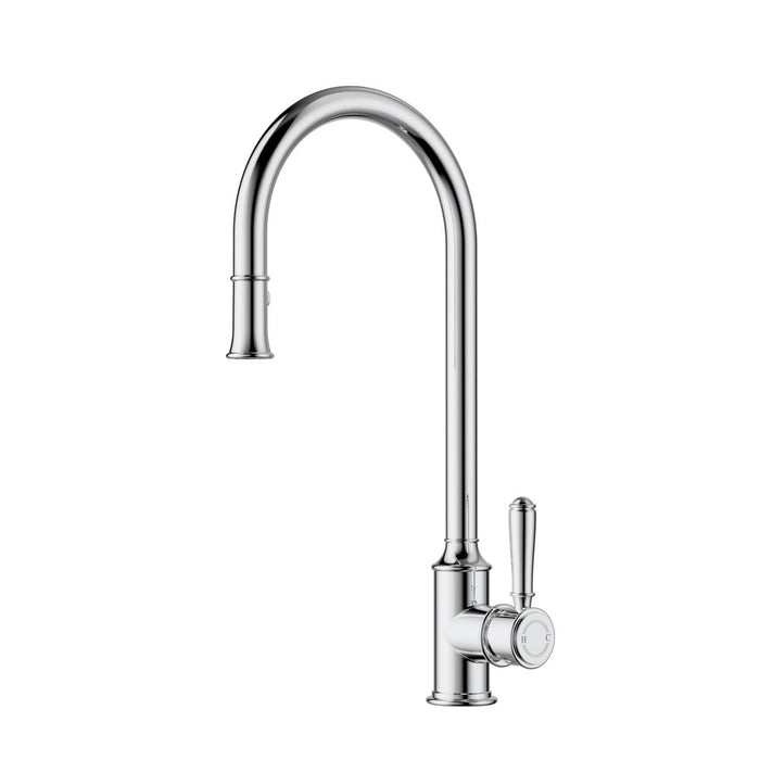 ACL Clasico Chrome/Brushed Nickel/Matt Black/Brushed Gold Brass Pull-Out Sink Mixer
