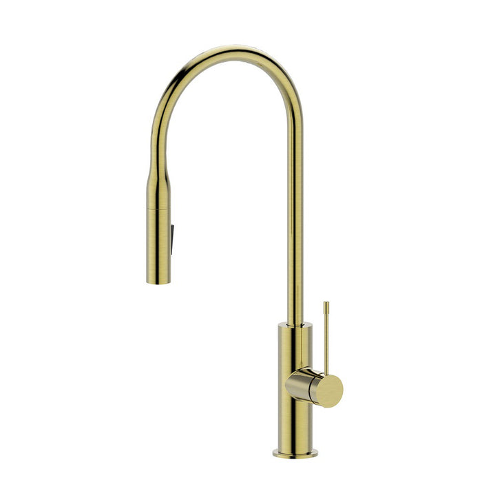 ACL Aziz Chrome/Brushed Nickel/Matt Black/Brushed Gold/Chrome & Matt Black Brass Pull-out Sink Mixer