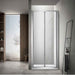 700-820*2000mm Covey Chrome/Black 6mm Tempered Toughen Glass Semi-Frameless Bi-Fold Swing Door Shower Screens