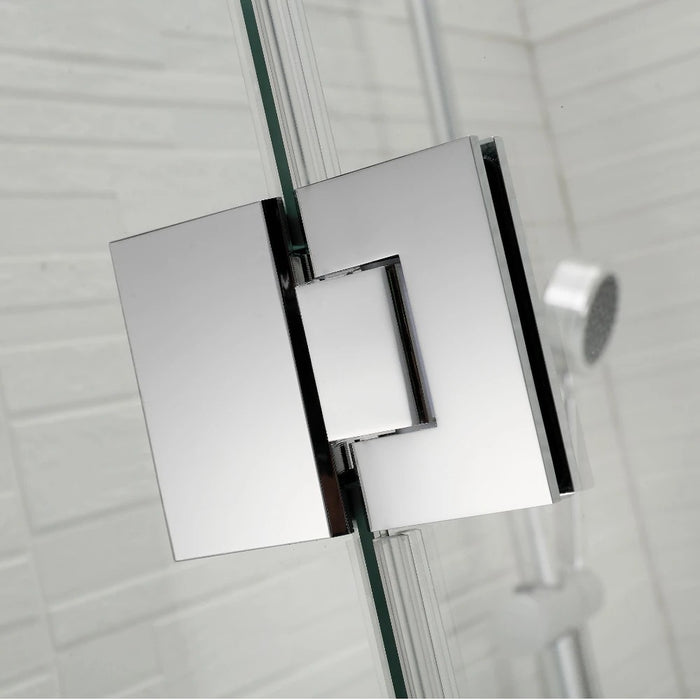 660-1400*2000mm Covey Frameless 10mm Clear Tempered Toughen Glass Single Sliding Door Wall To Wall Shower Screens