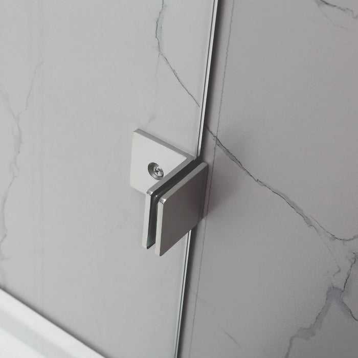 660-1400*2000mm Covey Frameless 10mm Clear Tempered Toughen Glass Single Sliding Door Wall To Wall Shower Screens