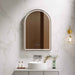 600*900mm Mercio Venus Brushed Gold/Brushed Nickel/Gun Metal/Matt Black Arch Frame Motion Sensor LED Mirror