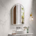 600*900mm Mercio Venus Brushed Gold/Brushed Nickel/Gun Metal/Matt Black Arch Frame Motion Sensor LED Mirror