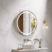 600-900mm Mercio Venus Brushed Gold/Brushed Nickel/Gun Metal/Matt Black Round Frame Motion Sensor LED Mirror