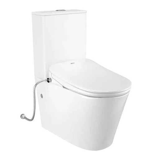 660*370*855mm Inspire Radiant Tornado & Rimless Wellness Spa Smart Bidet Back To Wall Toilet Set