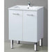 600-1500*460*850mm Roma Slim China Top with T Bar Handle Standard Freestanding Vanity With Legs