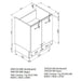 600-1500*460*850mm Roma Slim China Top with T Bar Handle Standard Wall Hung Vanity