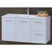 600-1500*460*850mm Roma Slim China Top with T Bar Handle Standard Wall Hung Vanity