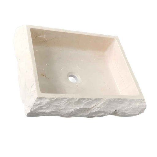 550*400*150mm Sunny Tile Royal Marfil Marble Rectangle Above Counter Basin