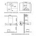 900mm Fotile White Glass With Decoration Cover Slim Design RangeHood