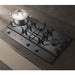 900mm Fotile Matt Gray 3 Burner 23MJ/h Intelligent Timing Tempered Glass Cooktop