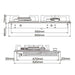 600mm Fotile Matt Black 3 Burner Intelligent Timing Tempered Glass Powerful Fire Cooktop