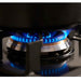 900mm Fotile Matt Gray 3 Burner 23MJ/h Intelligent Timing Tempered Glass Cooktop