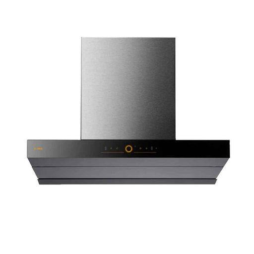 900mm Fotile Intelligent Wall-mounted Inclined Patented Automatic Smokescreen Powerful Canopy RangeHood