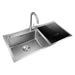 985*505*550mm Fotile The World' First 3-in-1 Sink Produce&Seafood Washing High Pressure HydroJet Sink Dishwasher