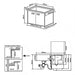 985*505*550mm Fotile The World' First 3-in-1 Sink Produce&Seafood Washing High Pressure HydroJet Sink Dishwasher