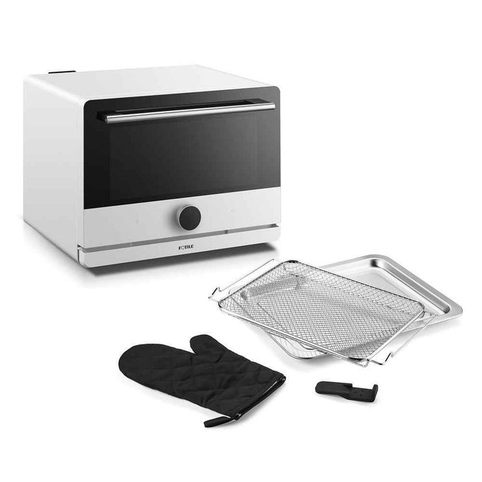 474*512*375mm Fotile Benchtop 32L Intelligent Steam Bake Dehydrator Air Fryer 4-in-1 Steam-Combi Ovens