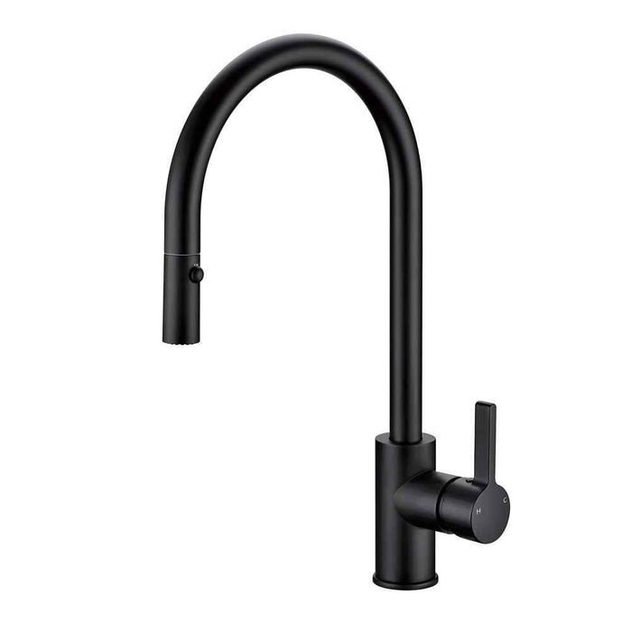 405*210mm ACL Otus Brass Round Pull-out Sink Mixer - Designs May Vary