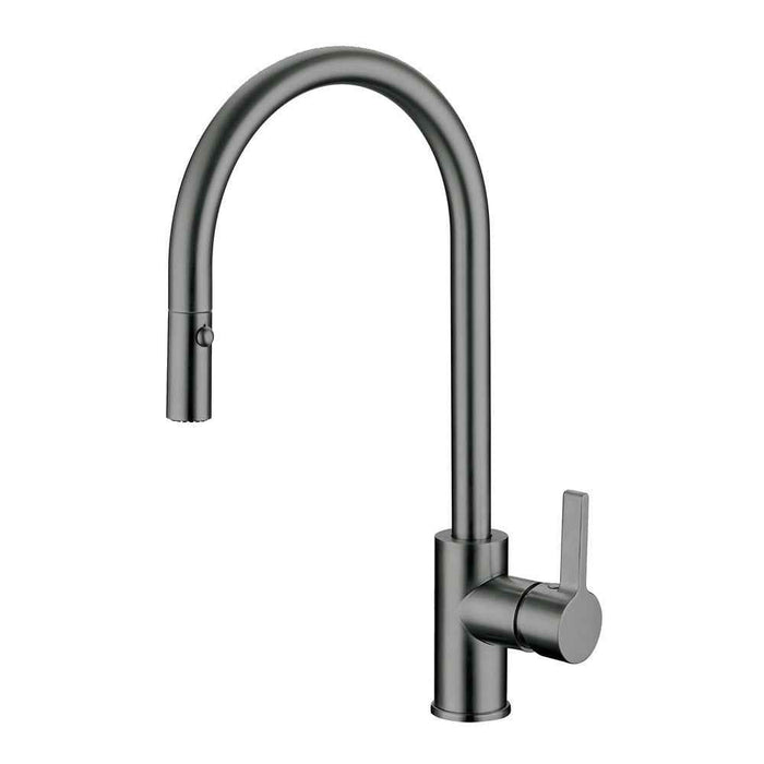 405*210mm ACL Otus Brass Round Pull-out Sink Mixer - Designs May Vary