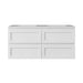 600-1500*460*500mm Lukka Hamilton Federation Matt White PVC Wall Hung Vanity