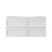 600-1500*460*500mm Lukka Hamilton Federation Matt White PVC Wall Hung Vanity