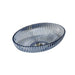 510*350*150mm Infinity Gloss Black Glass Oval Above Counter Art Basin