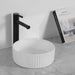 300*300*110mm Infinity Ceramic Round Above Counter Art Basin