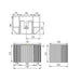 600-1500*500*470mm Poseidon CETO Artis Walnut PVC With Inner Drawer Fluted Curved Wall Hung Vanity