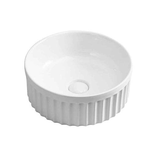 385*385*150mm Infinity Round Ceramic Above Counter Basin