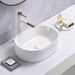 450*340*140mm Infinity Oval Ceramic Above Counter Basin