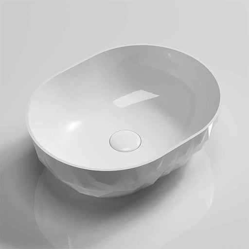 450*360*140mm Infinity Oval Ceramic Above Counter Basin