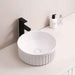385*385*150mm Infinity Round Ceramic Above Counter Basin