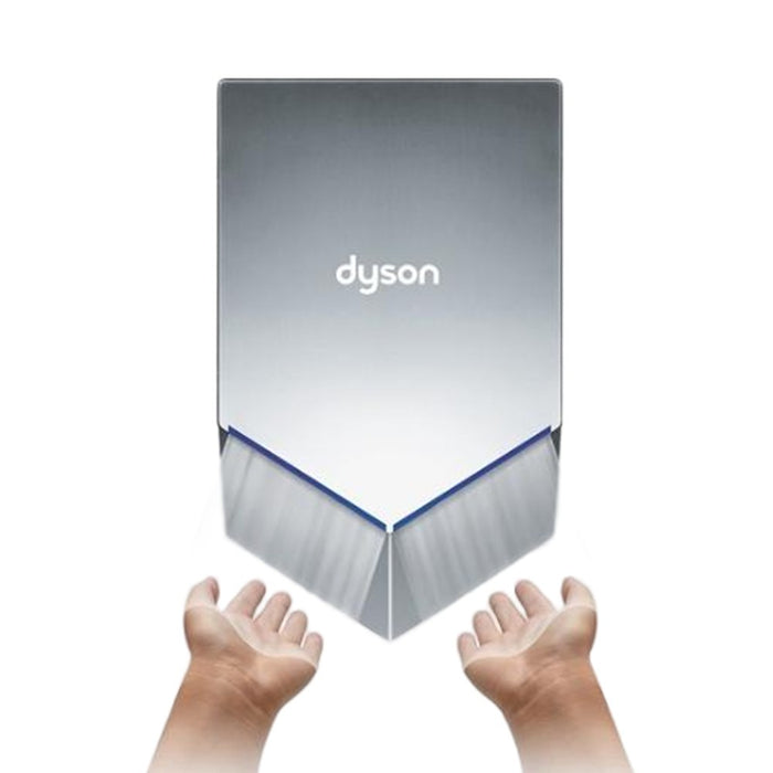 Dyson Airblade V Sprayed Nickel ABS/PBT Plastic 12s Fast-Dry Low-Noise HEPA Hand Dryer