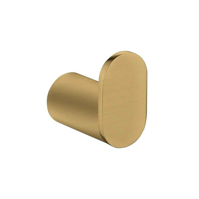 50mm Aquaperla Norico Esperia Solid Brass Oval Robe Hook