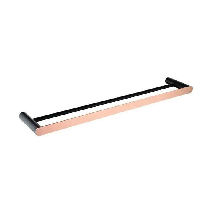 800mm Aquaperla Norico Esperia Stainless Steel Round Double Towel Rail