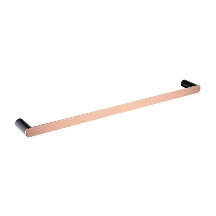 800mm Aquaperla Norico Esperia Stainless Steel Round Single Towel Rail