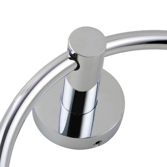 195mm Aquaperla Norico Pentro Stainless Steel Round Hand Towel Ring