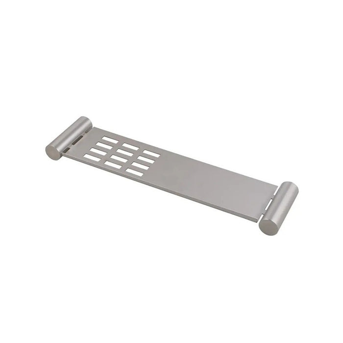 400mm Aquaperla Norico Pentro Stainless Steel Round Bars Shower Shelf