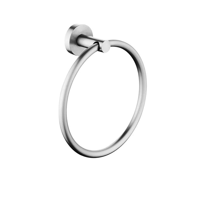 195mm Aquaperla Norico Pentro Stainless Steel Round Hand Towel Ring