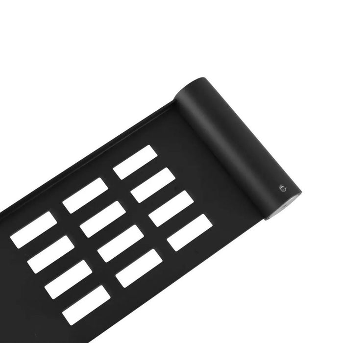 400mm Aquaperla Norico Pentro Stainless Steel Round Bars Shower Shelf