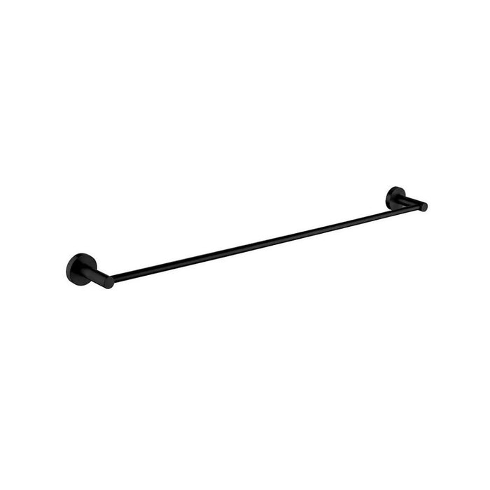 900mm Aquaperla Norico Pentro Stainless Steel Round Single Towel Rail