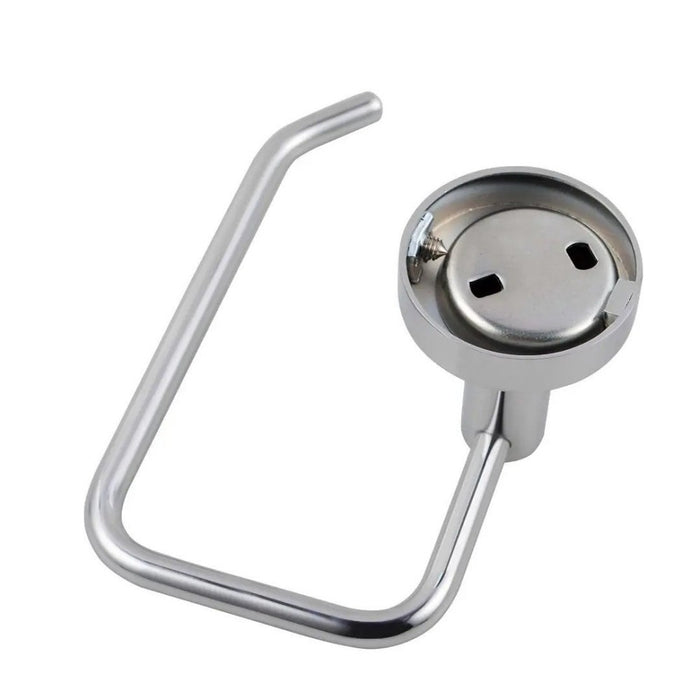 138mm Aquaperla Norico Pentro Stainless Steel Round Toilet Roll Holder
