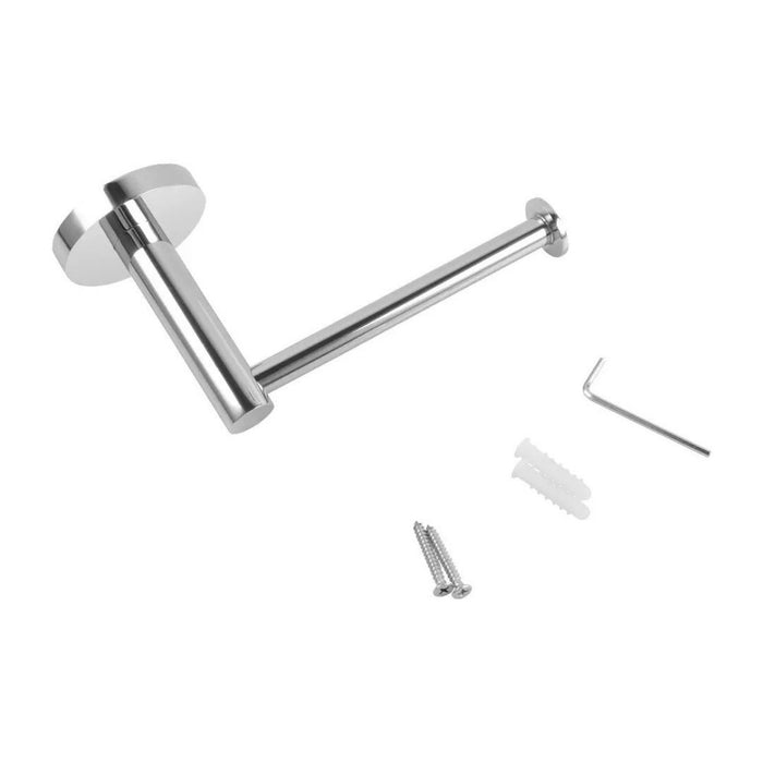 Aquaperla Norico Pentro Stainless Steel Round Toilet Roll Holder